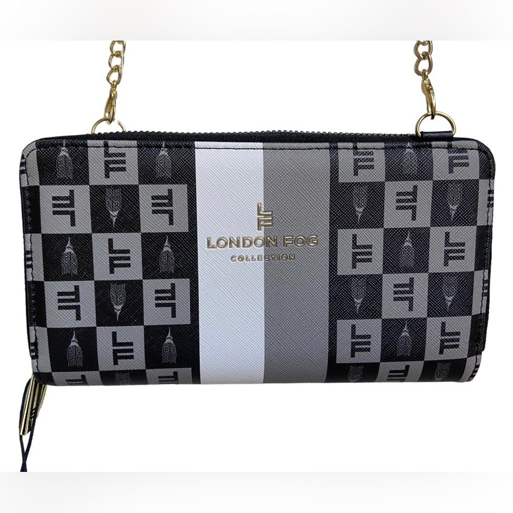 LONDOG FOG |  DIANA SIGNATURE DOUBLE ZIP CROSSBODY BAG AND WALLET